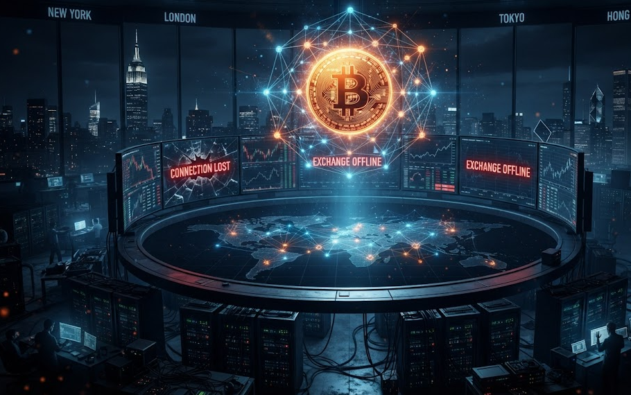 What Happens If Every Bitcoin Exchange Went Offline at the Same Time?